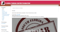 Desktop Screenshot of floridaturkishcenter.org